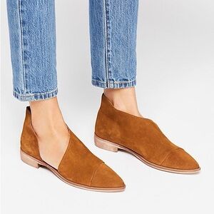 Free People Royale Leather Flats